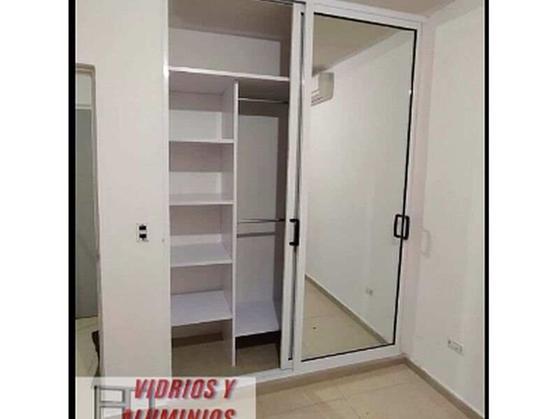 Puerta aluminio Blanco  Mexico 