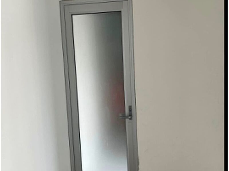 Puerta aluminio blanco Mexico 