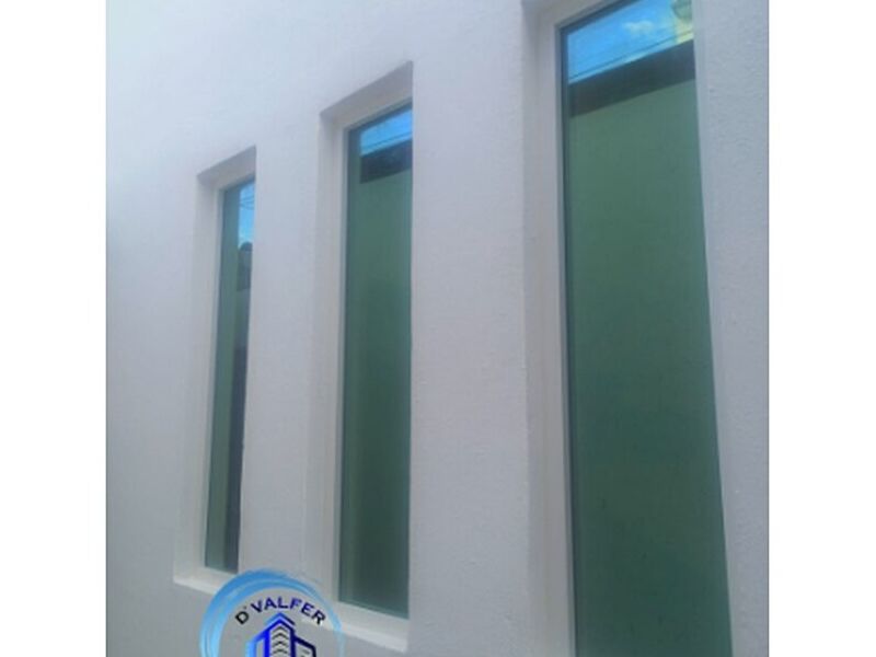 Ventana aluminio fijo paralelo Mexico 