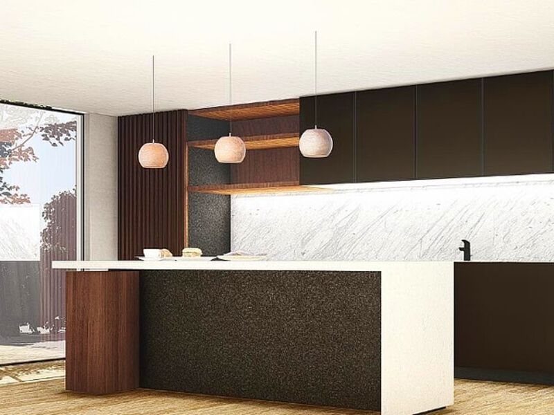 Diseño cocina blanca México