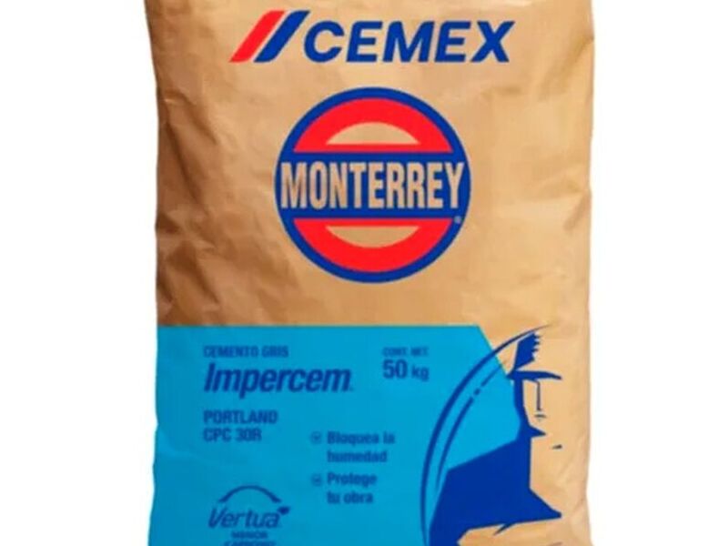 Monterrey, Cemento Impercem Cpc30R, Tonelada