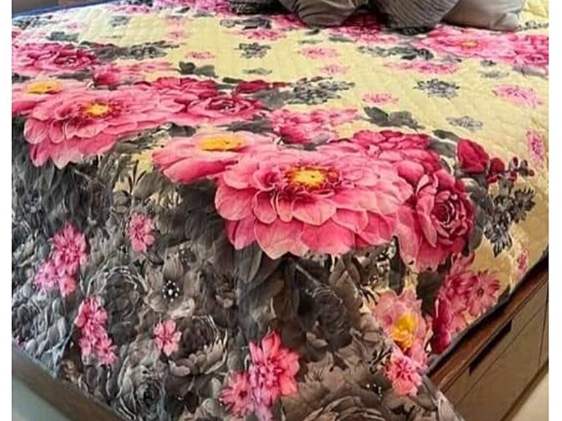 Cobijas Flores Rosadas México