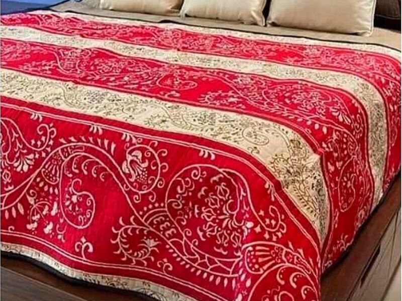 Cobijas Rojo y Blanco México