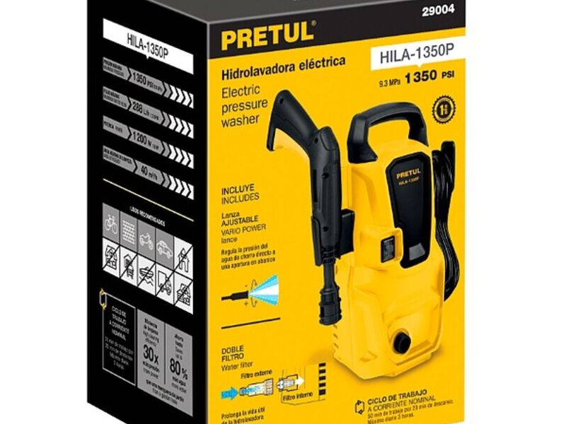 Hidrolavadora Eléctrica 1350 PSI México