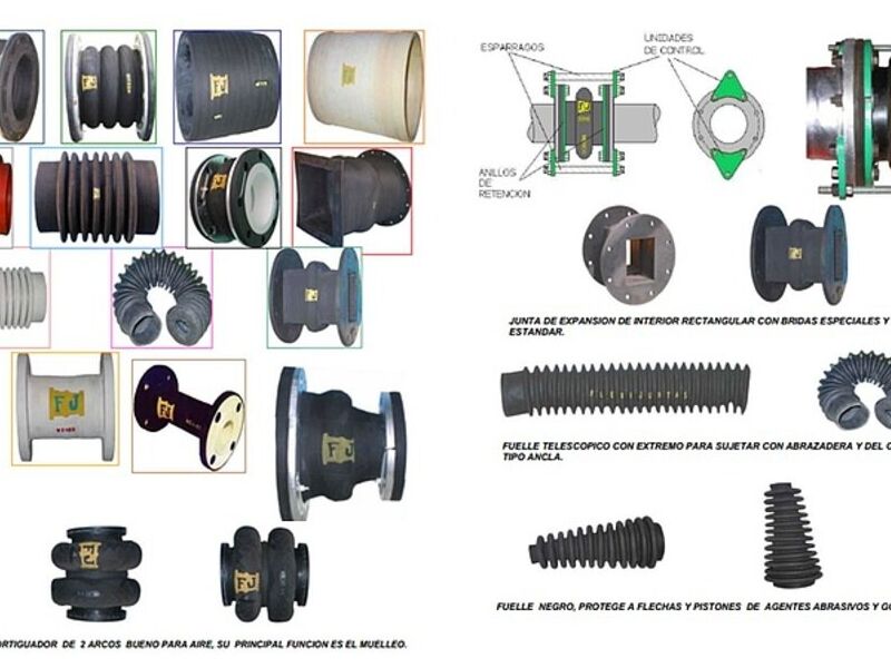 Juntas de expansión de Elastómero