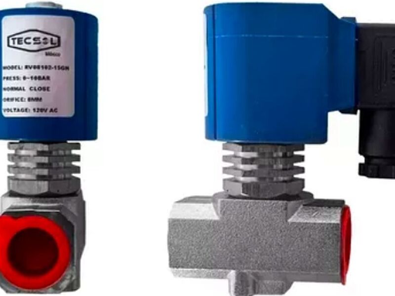 Válvula Solenoide Vapor De 1/2 Nc Mexico