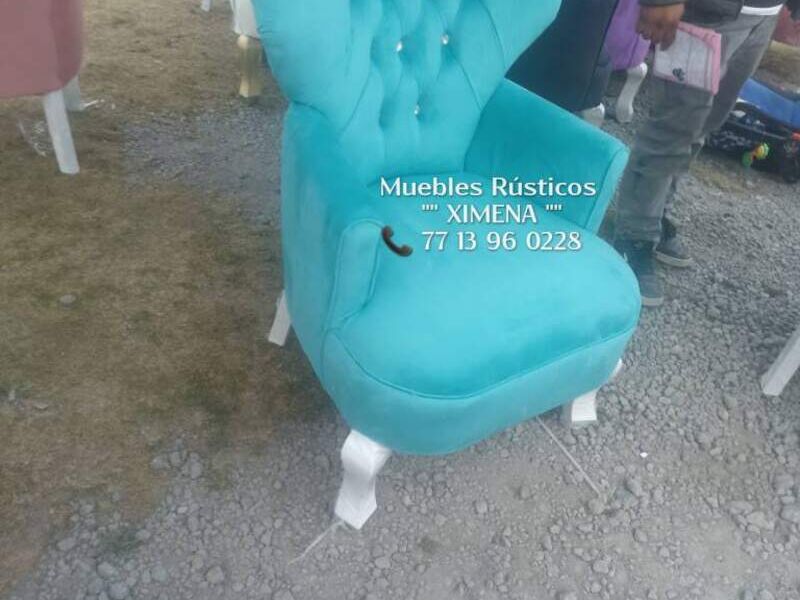 Silla Sala Turquesa Pachuca