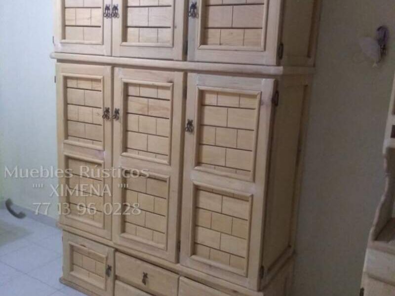 Armario Ropero 3 Pzas Madera Pachuca