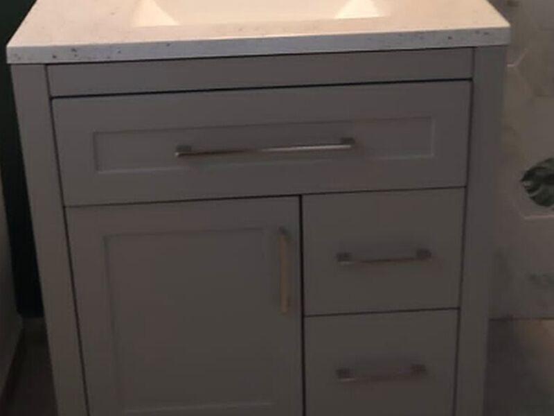 Mueble de baño color blanco México