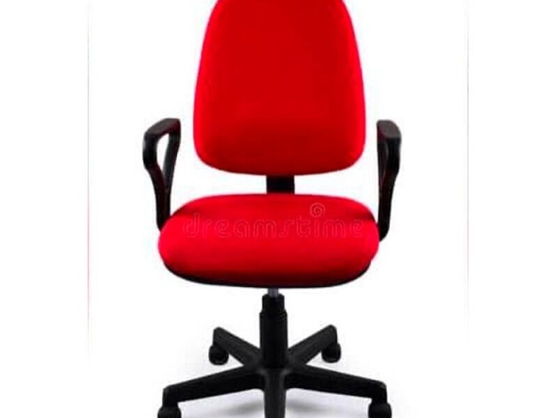 Silla rodante color rojo México