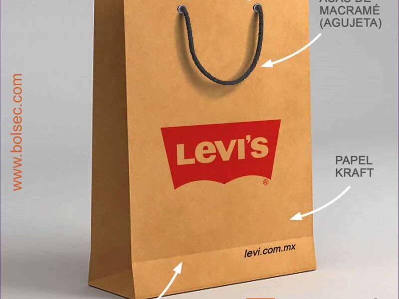 BOLSAS PAPEL KRAFT ASAS PERSONALIZADAS 