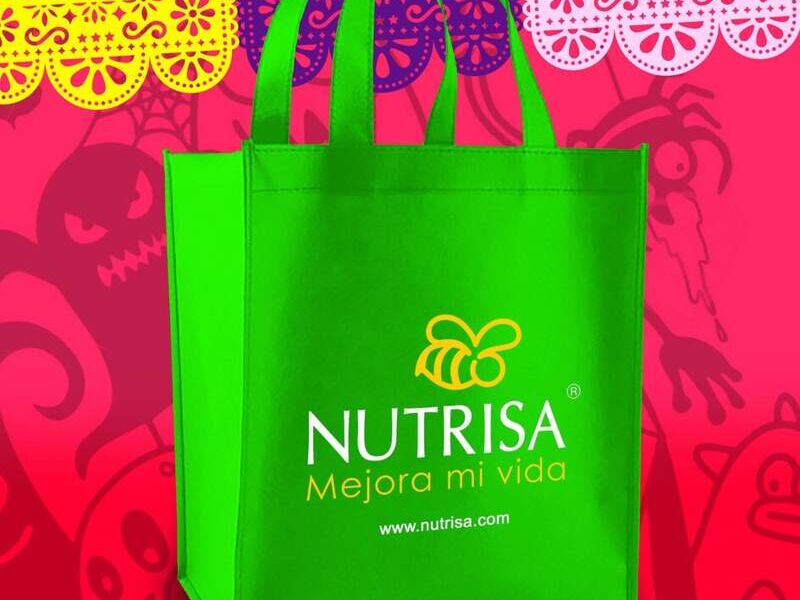 BOLSA ECOLÓGICA FUELLE LATERAL COSIDAS