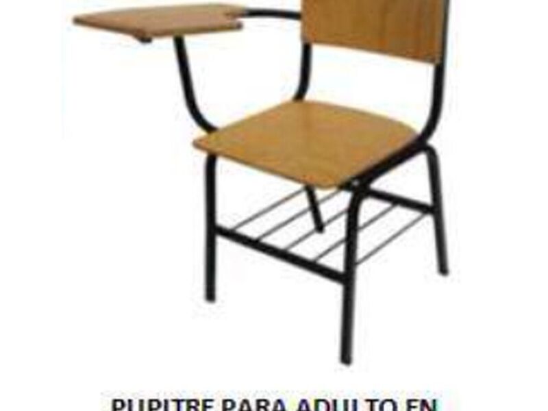Pupitre triplay barnizado