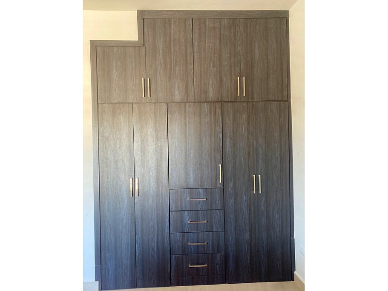 Clóset Ropero Varios Servicios Marrón Chihuahua Md muebles