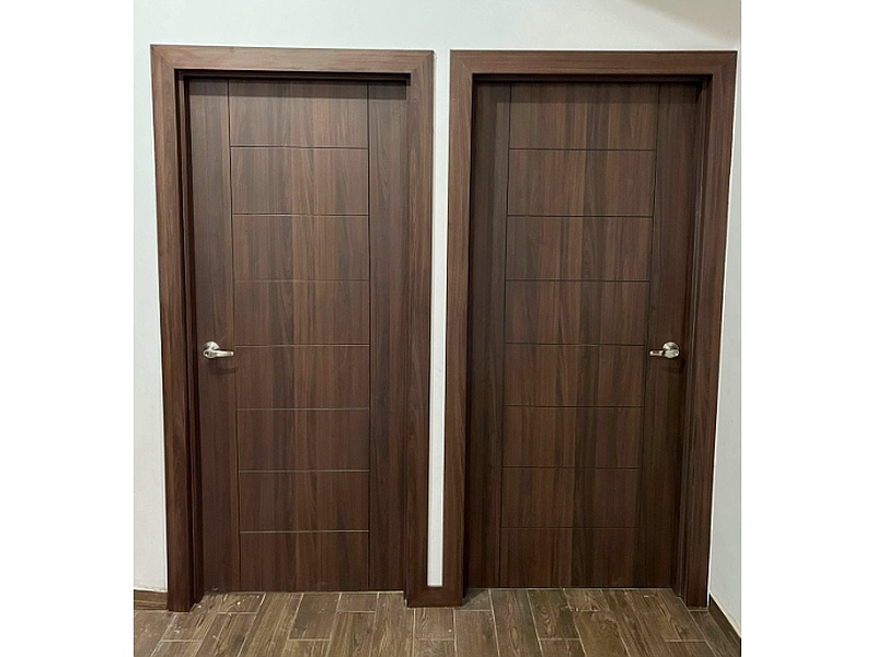 Puertas Madera Rectángulos Franjas Chihuahua Md muebles