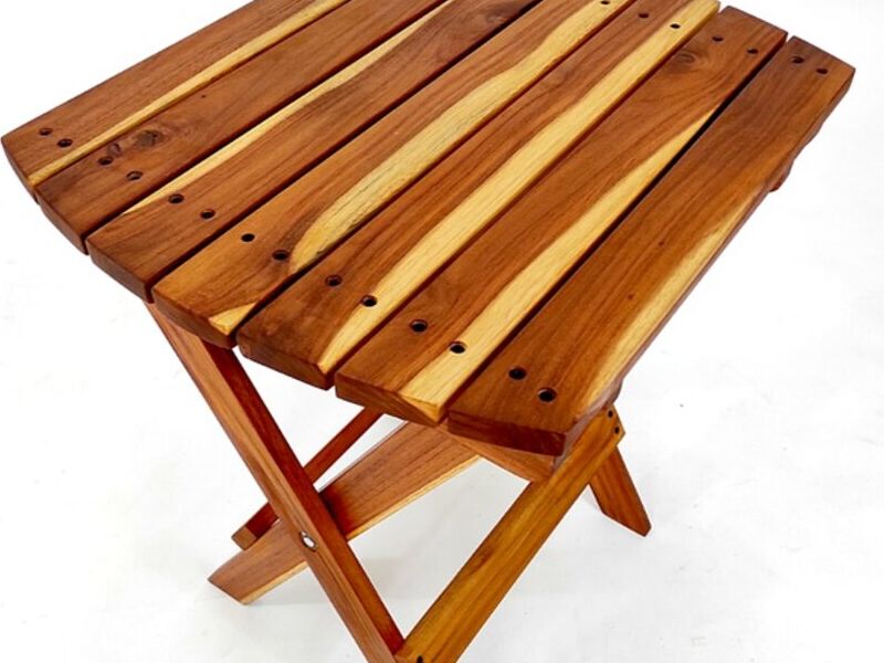 Mesa Plegable Madera Teca México 