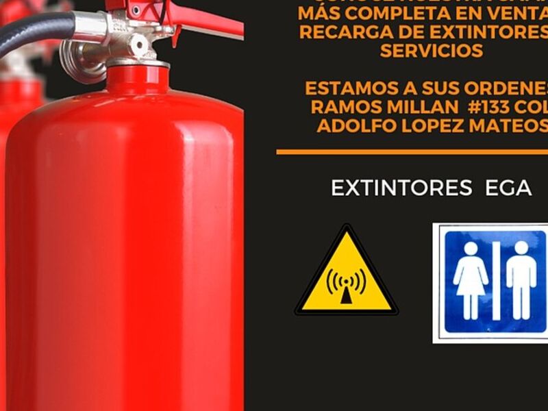 Extintor EGA tradicional-CDMX
