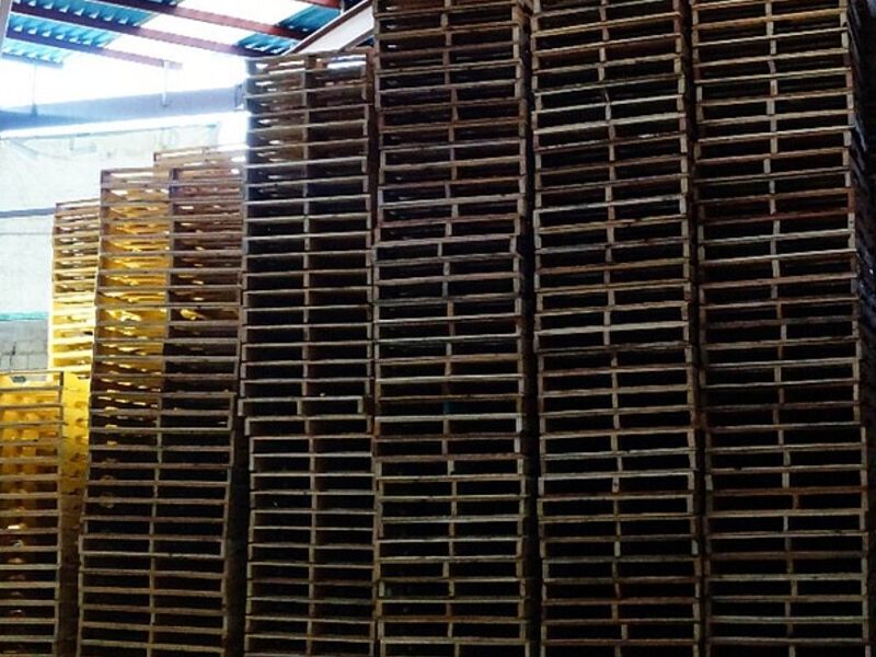 Tarimas madera reconstruidas México