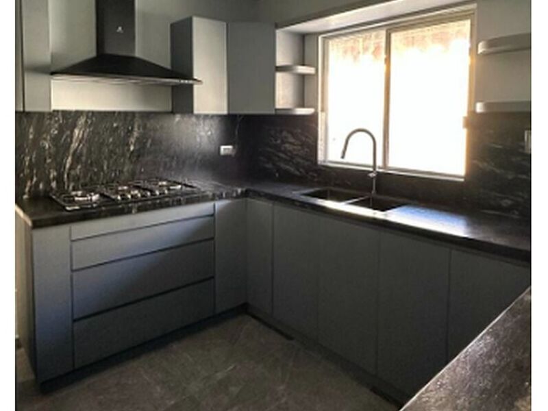 Cocina integral color gris México