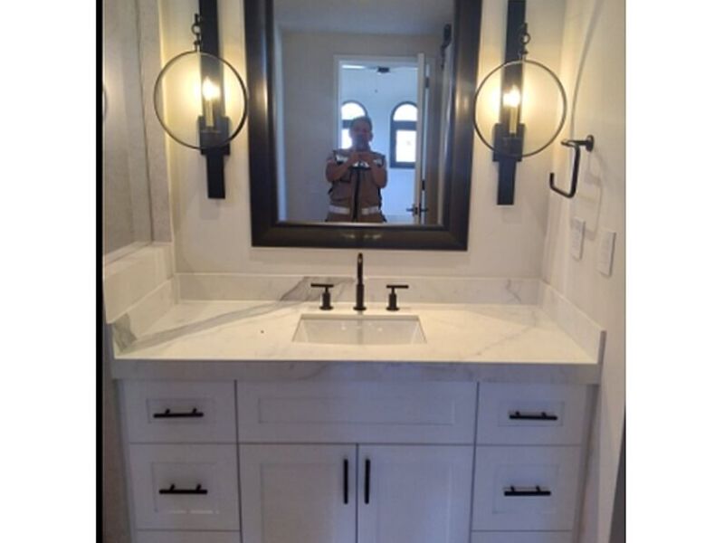 Mueble baño color blanco México