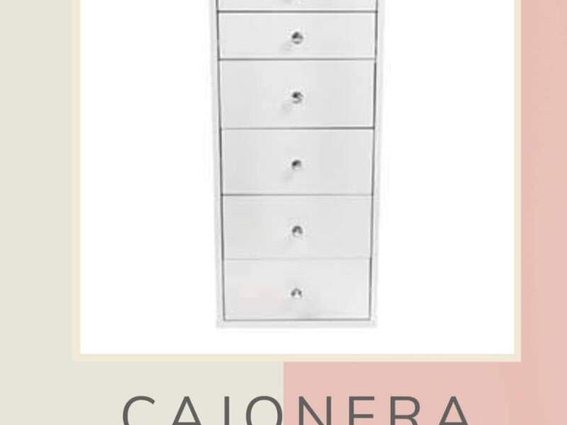 Velador Cajonera 9 Cajones Tepic