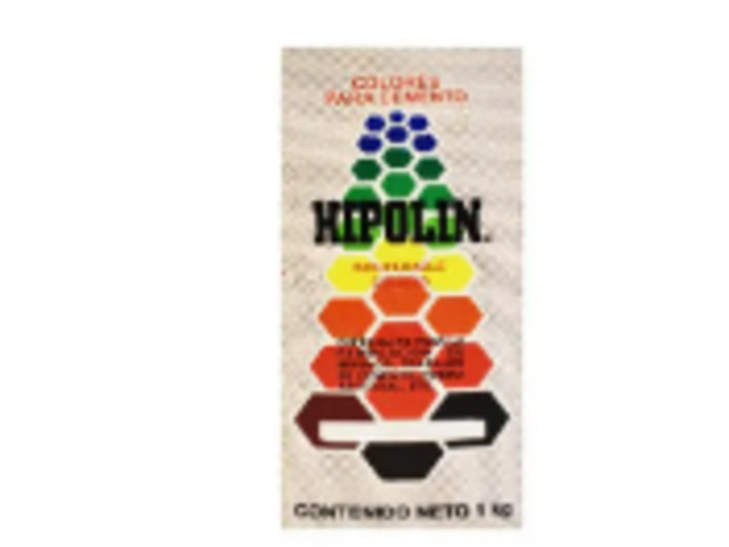 hipolin color para cemento