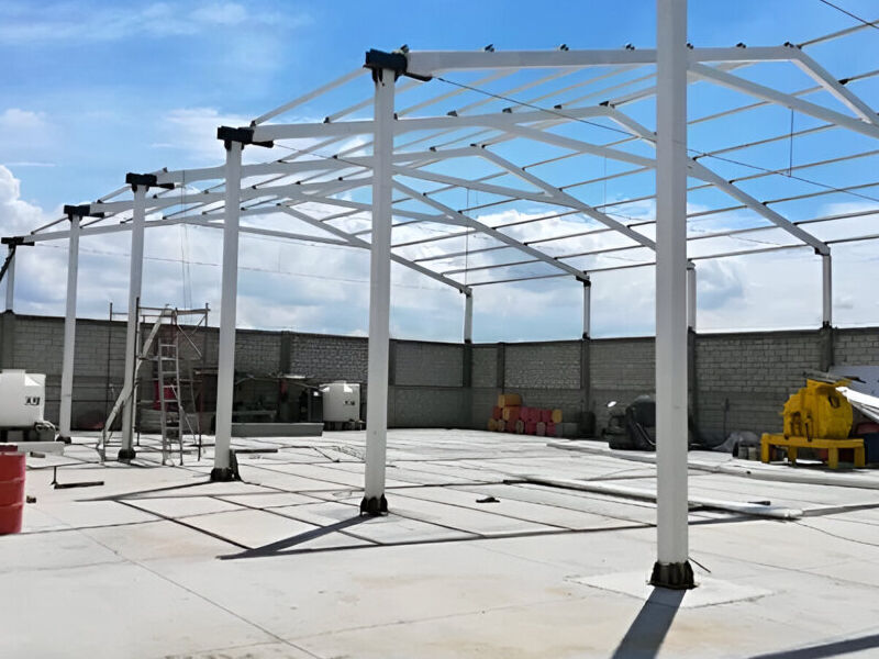 Instalación Estructura Acero México