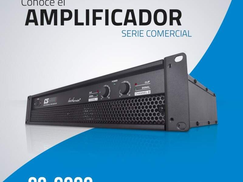 Amplificador Comercial México