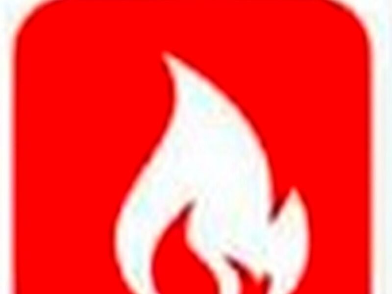 Señalética de fuego rojo México