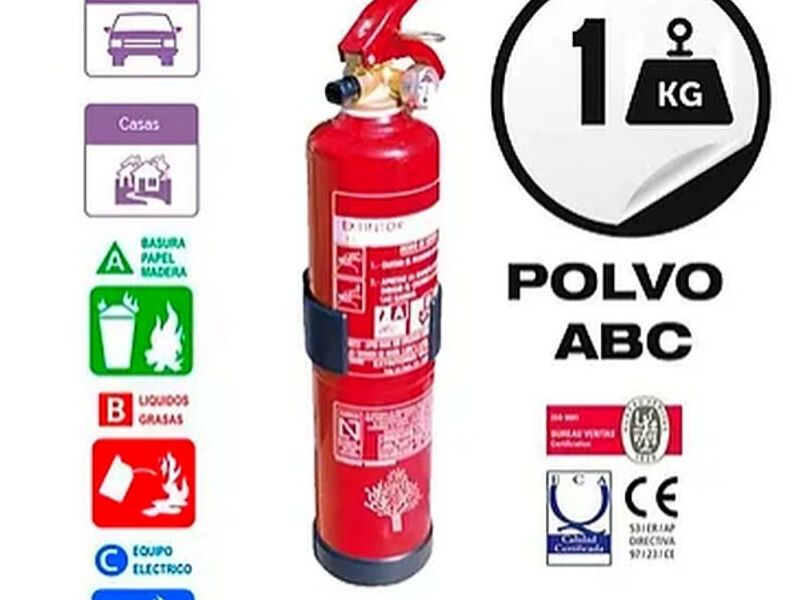 EXTINTOR PQS 1 KG México