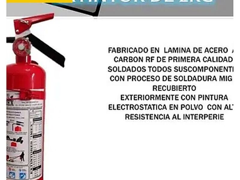 Extintor IMEX de 2 kg México