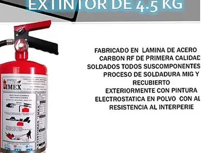 Extintor IMEX de 4.5 kg México