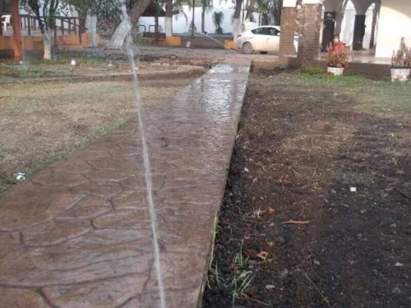 Instalación sistema riego CDMX