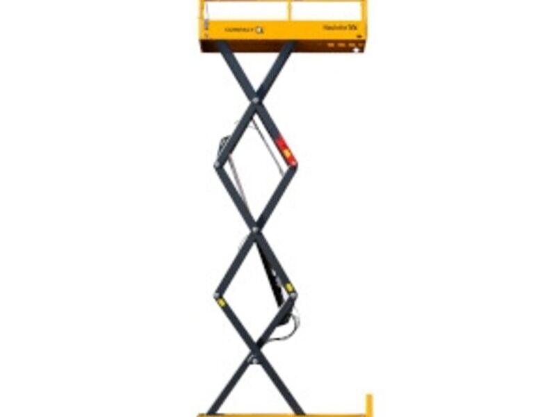 Plataforma elevadora de tijeras Morelos