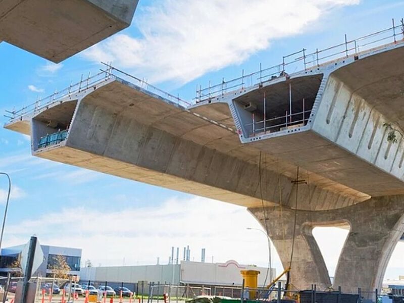 Construcción puentes México