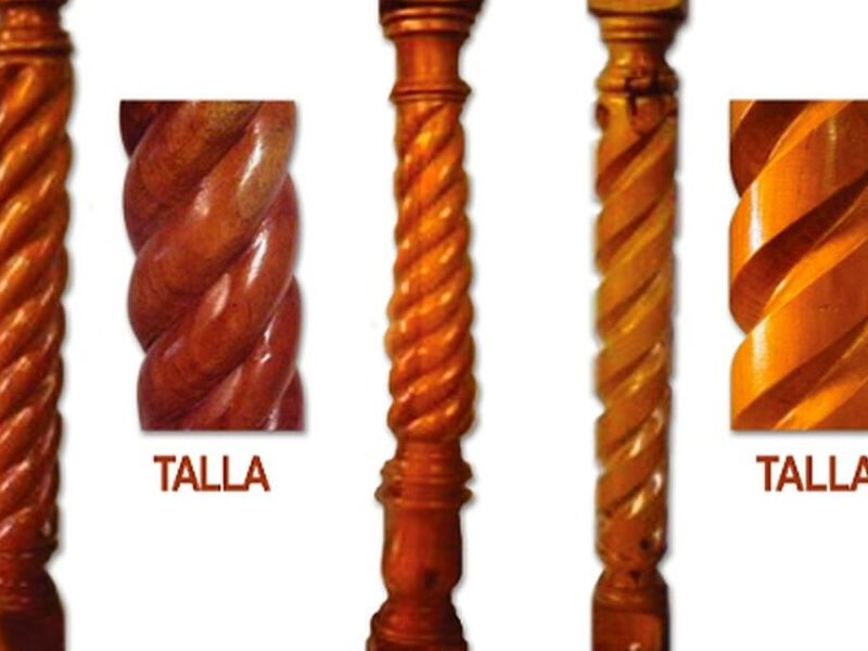 Balaustros de madera Pachuca de Soto
