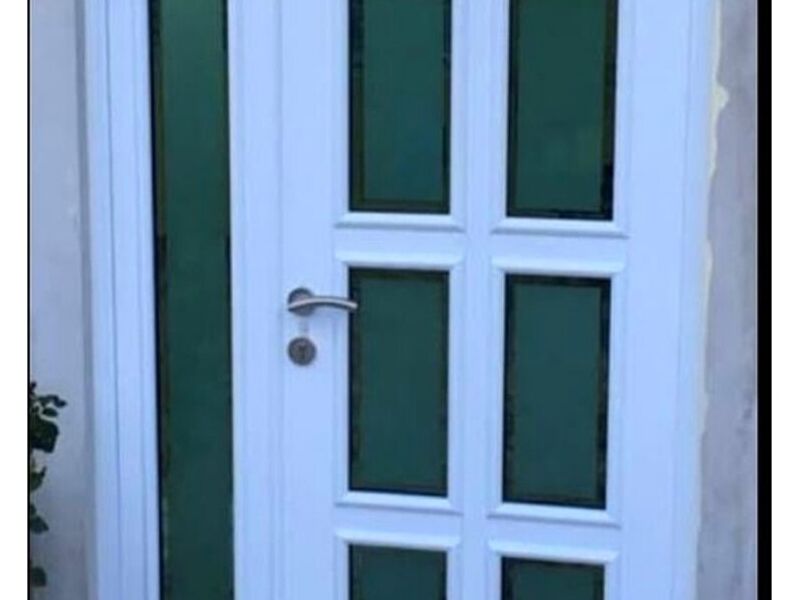 Puerta diseño cuadricula México