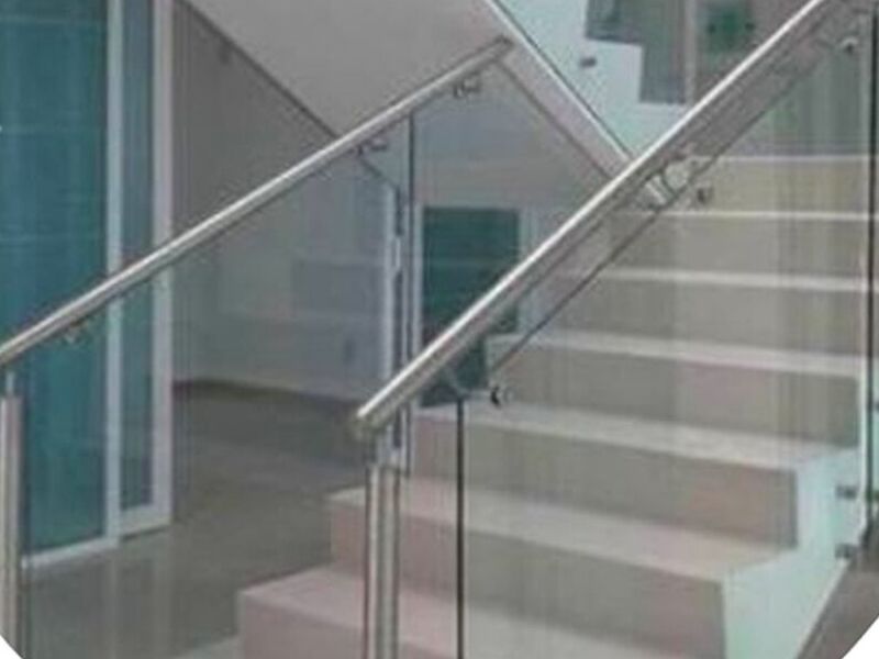 Barandal de vidrio México