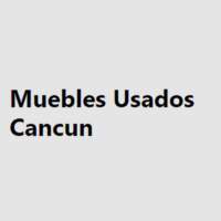Muebles Usados Cancun