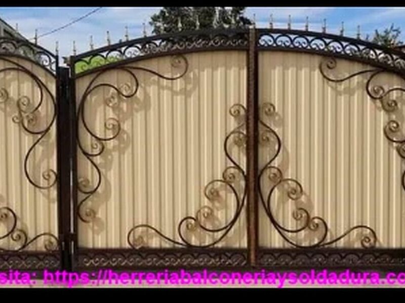 Puerta beige seguridad Mexico