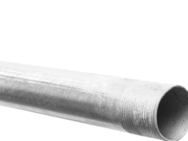 Tubo galvanizado y conexiones