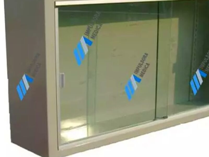 Vitrina contra muro Mexico