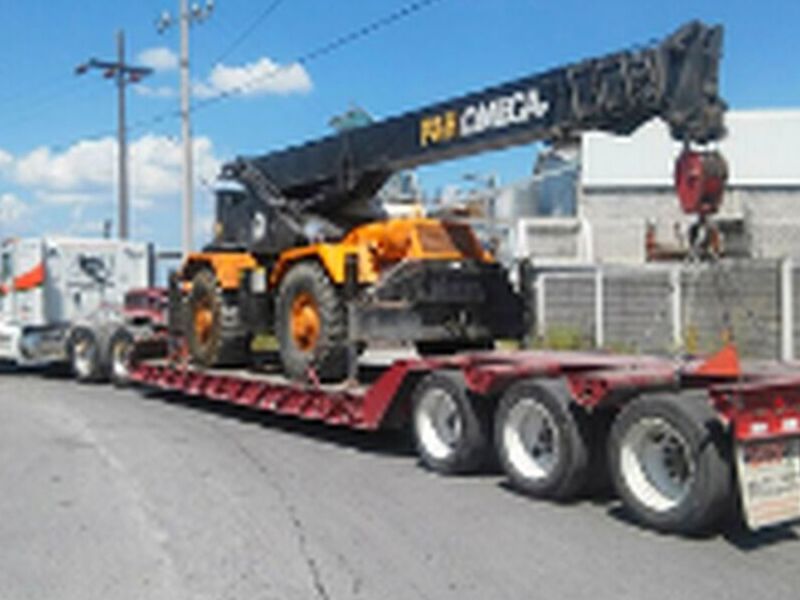 GRUA PARA TRANSPORTAR MAQUINARIA MEXICO