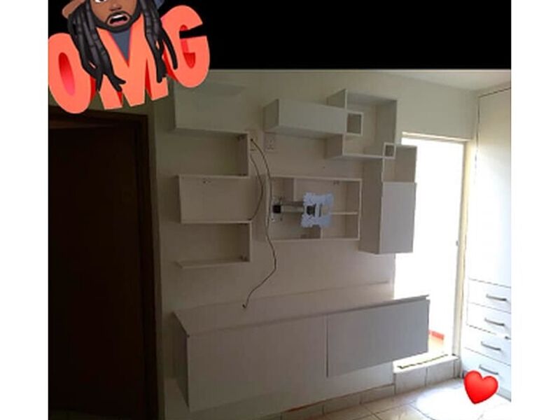 Mueble de tv blanco Mexico