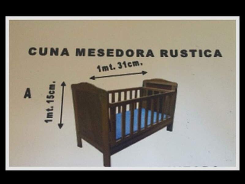 Cuna mesedora rustica Mexico