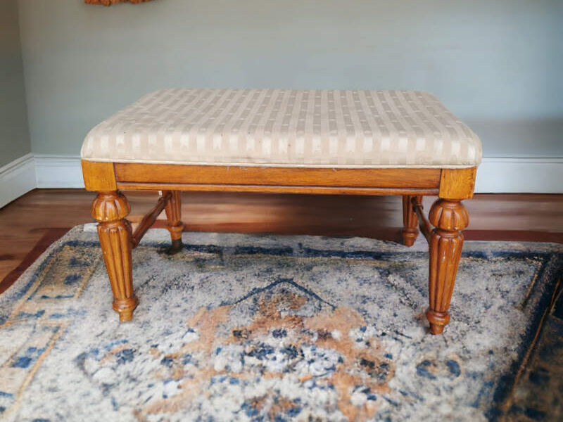 Silla Sala Franjas Blancas Oax