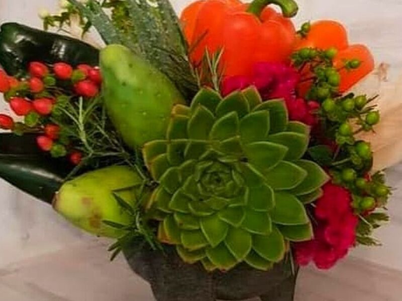 Florero Natural Mexico