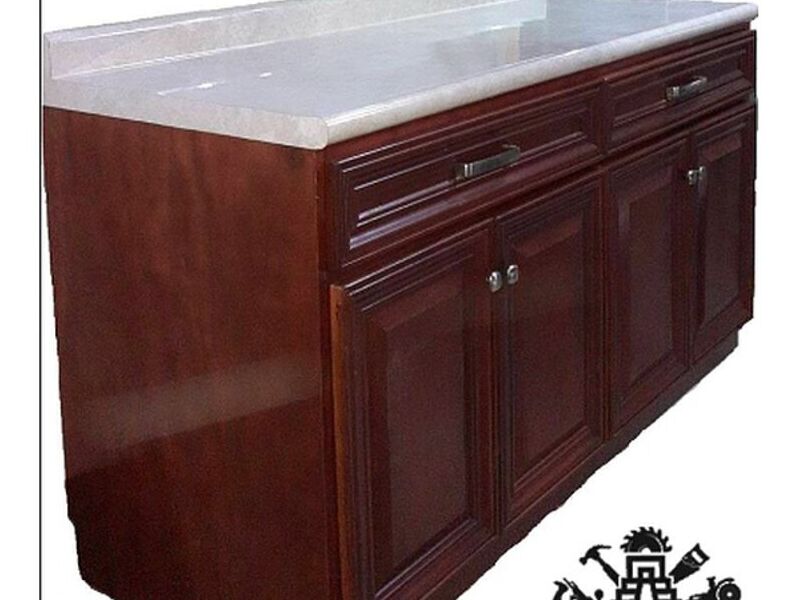 Mueble cocina color chocolate México
