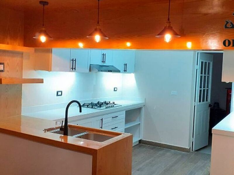 Cocina integral color blanco México