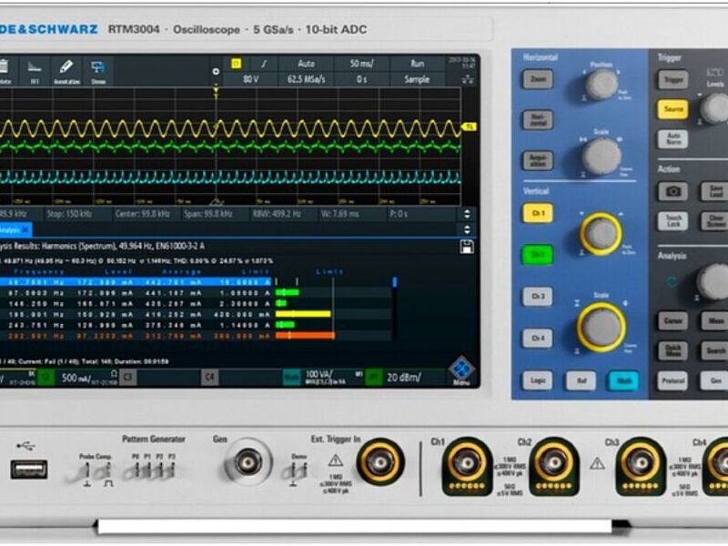 Osciloscopio R&S®RTM3000-México